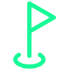 Golf pictogram
